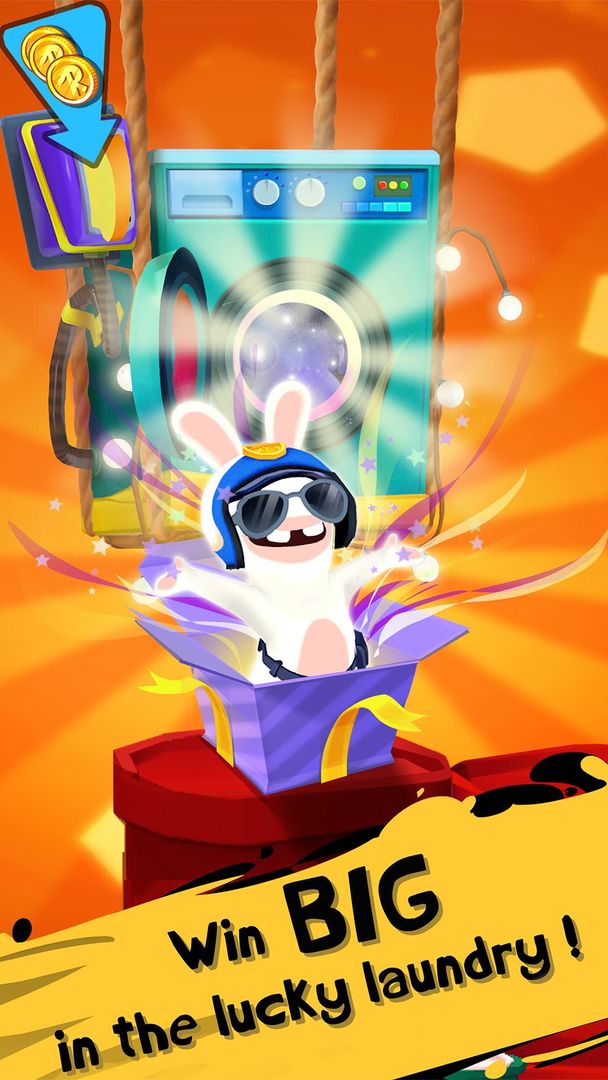 엽기토끼 Rabbids Crazy Rush 게임 스크린 샷