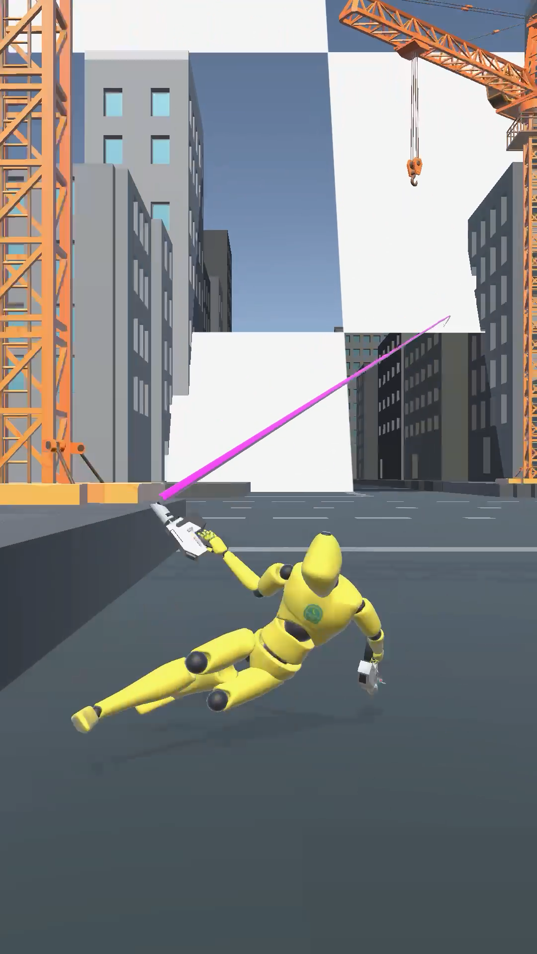 Grapple Hook Hero ゲームのスクリーンショット