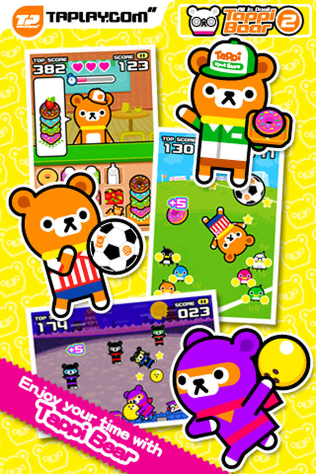 Tappi Bear All in 1 - Pack 2 Game Screenshot