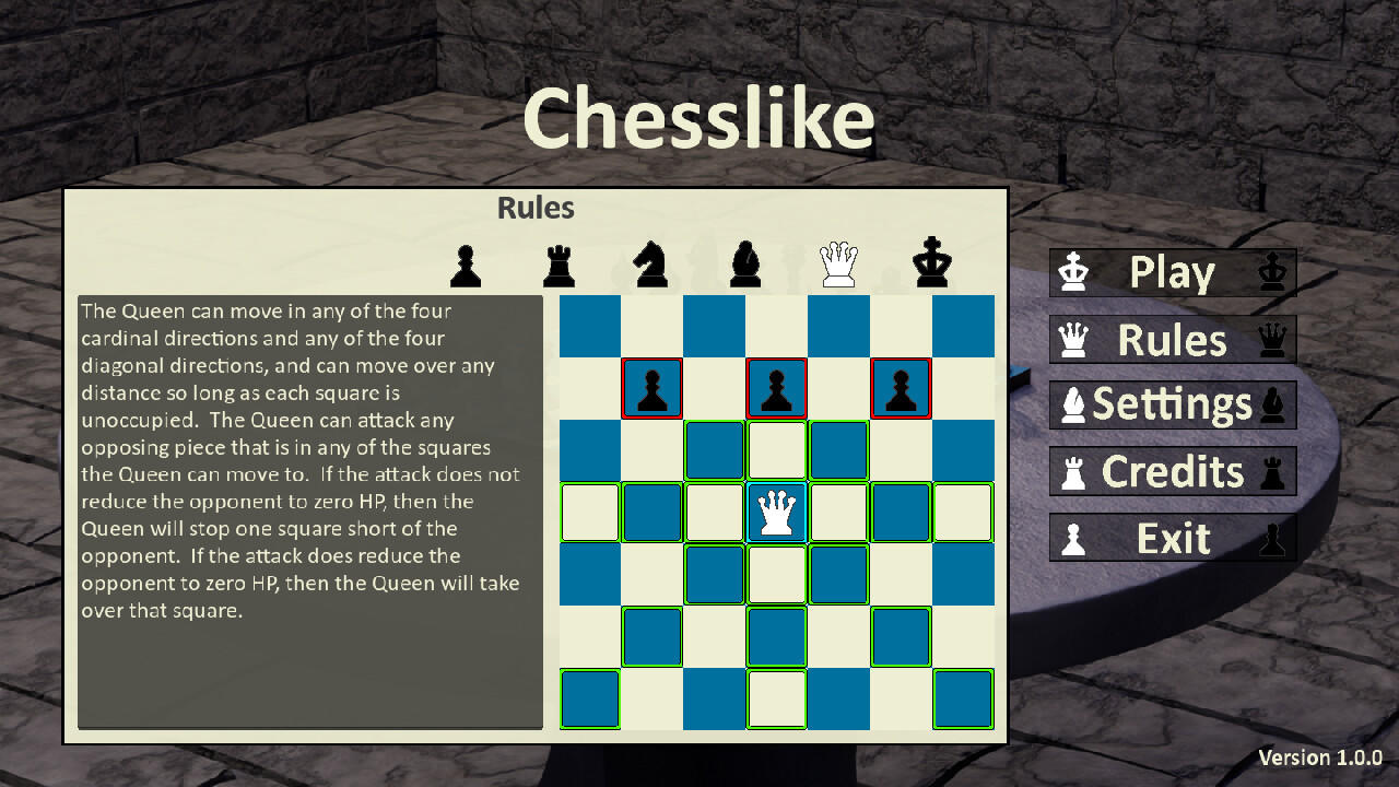 Screenshot of Chesslike