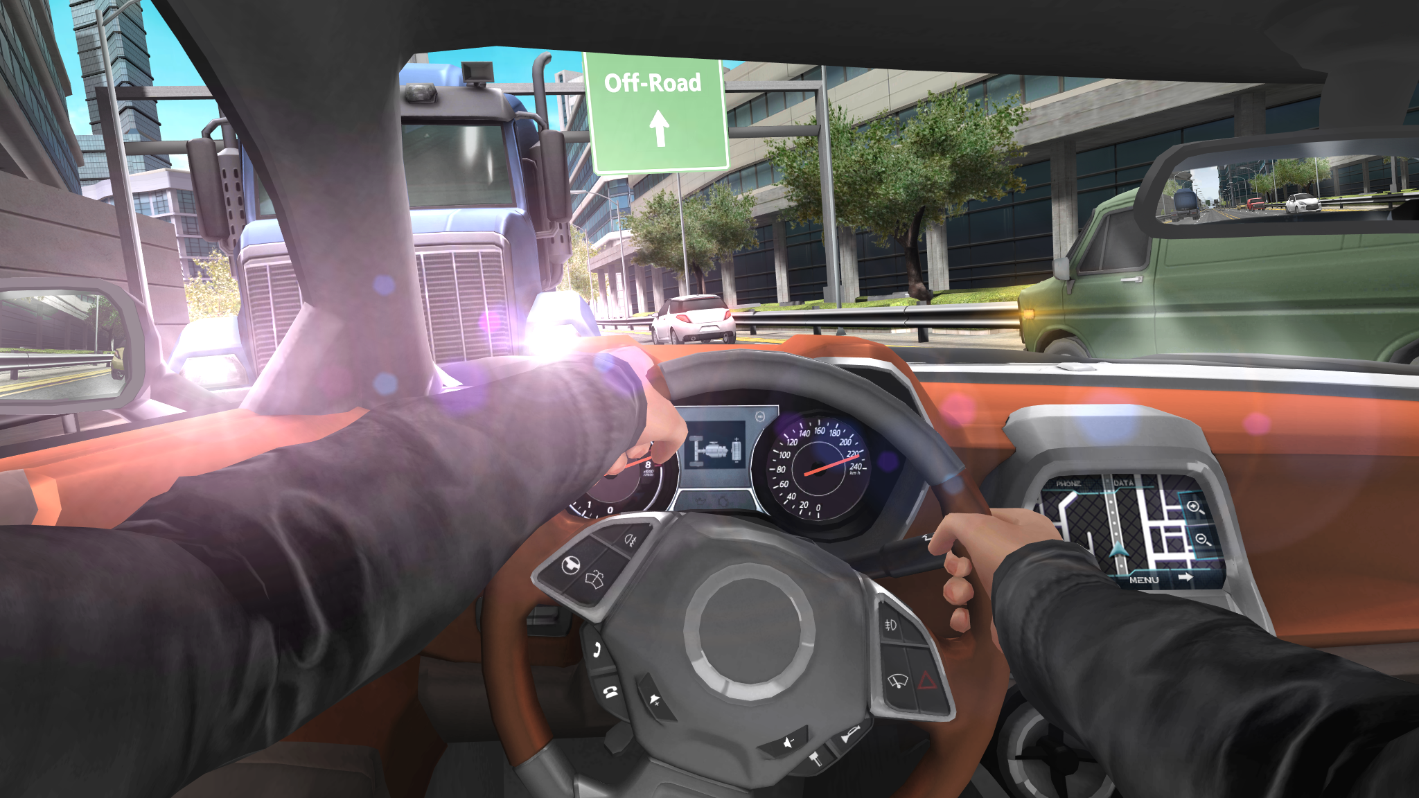 Screenshot of Extreme Car In Traffic 2017