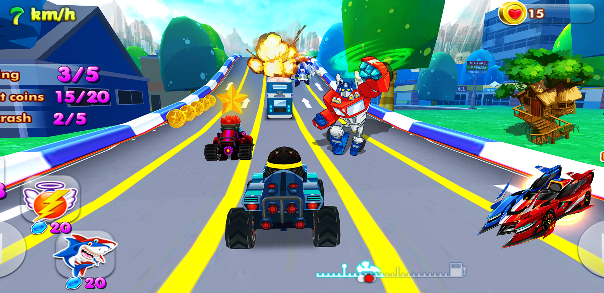 Mini Car Racing Game Screenshot