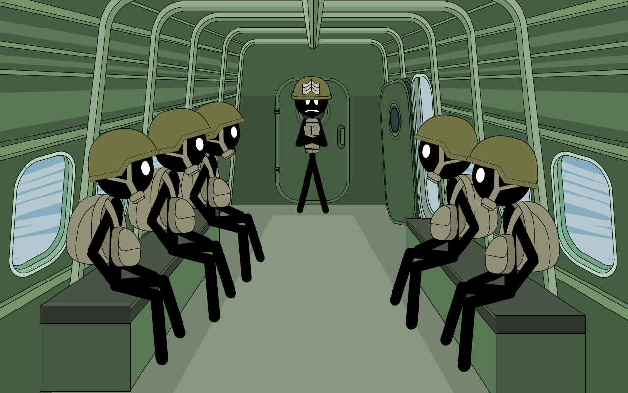 Stickman Kill sergeant Game Screenshot
