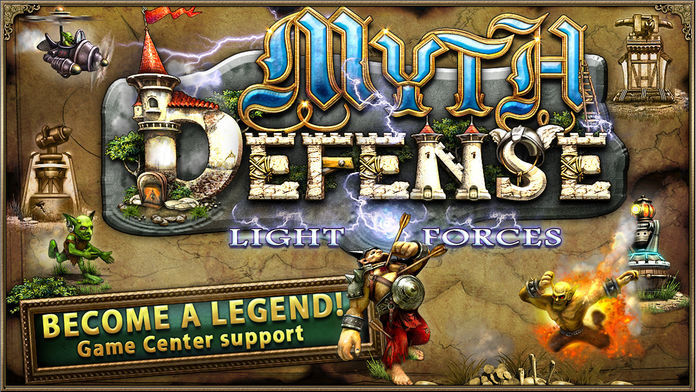 Myth Defense HD: Light Forces screenshot game