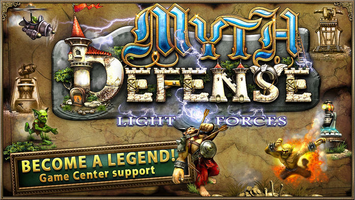 Myth Defense HD: Light Forces Game Screenshot