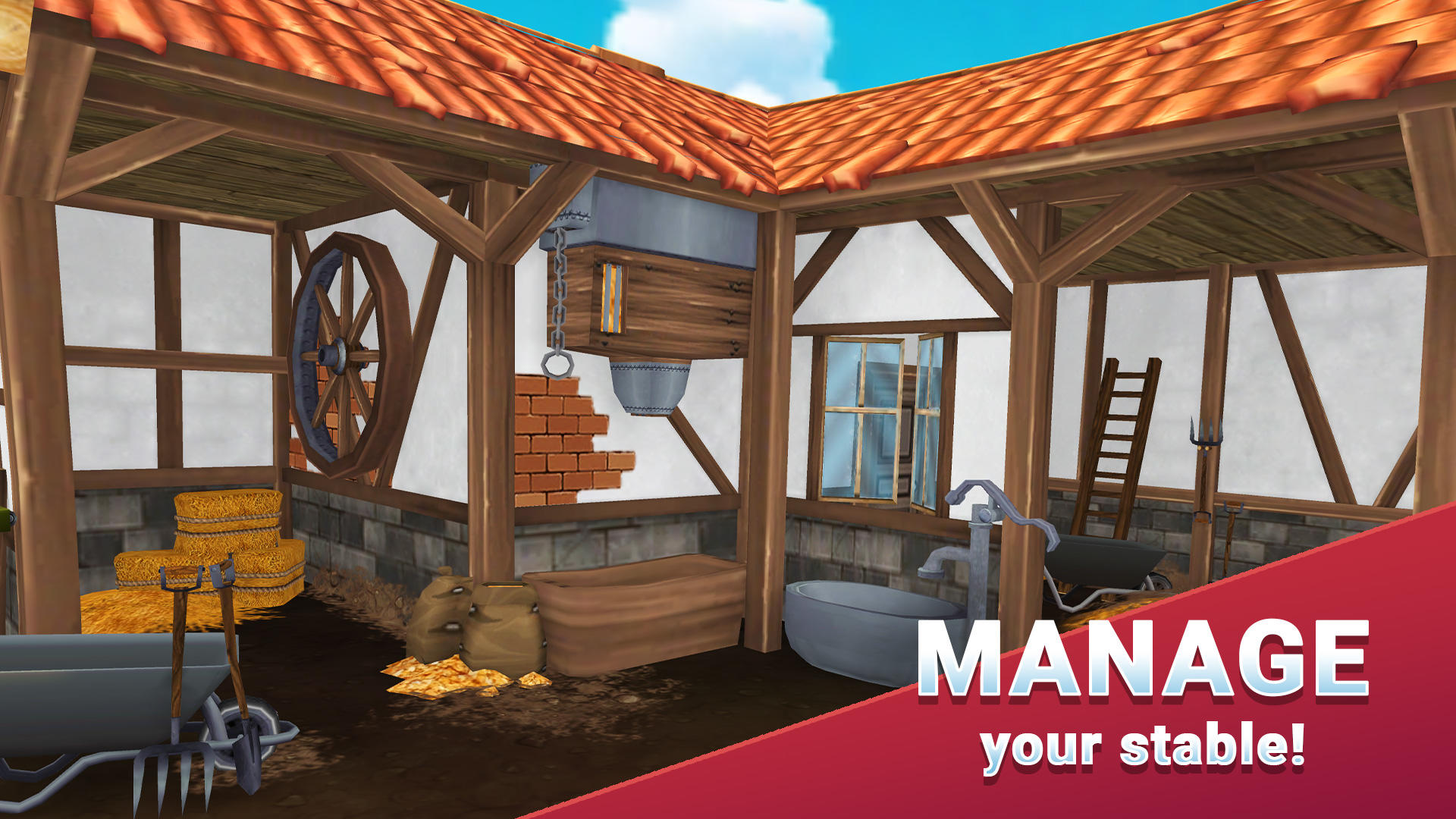 Horse Hotel - care for horses Game Screenshot