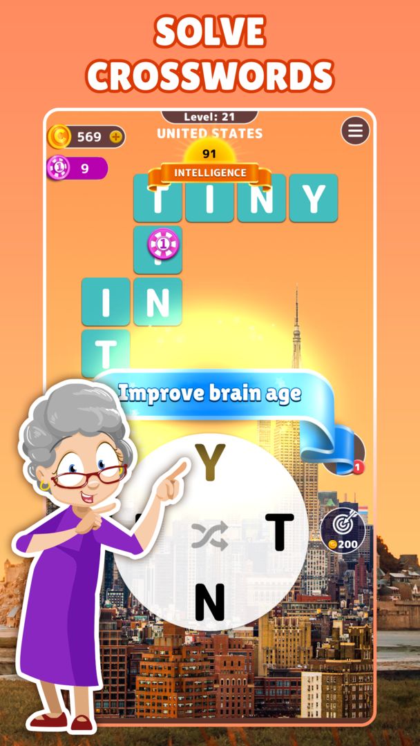 Screenshot of Word Maker: Words Games Puzzle