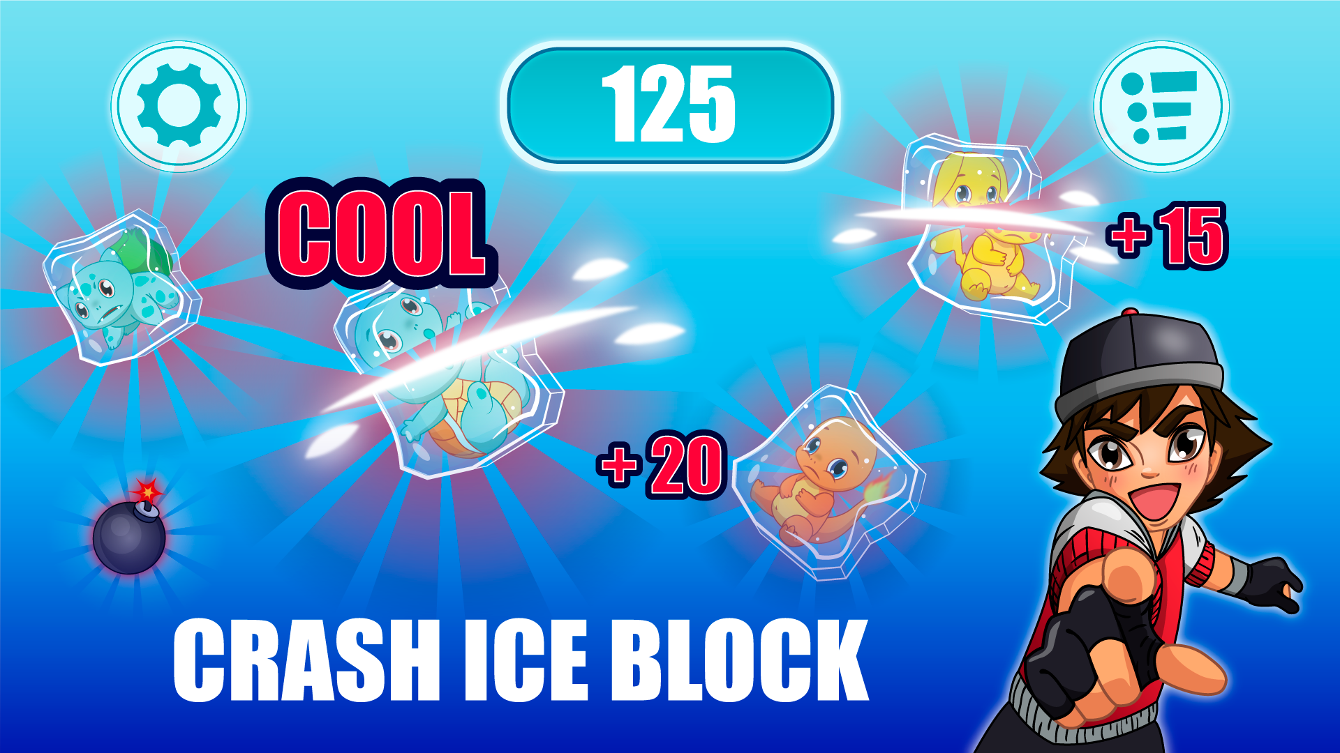 Ice pocket go Game Screenshot