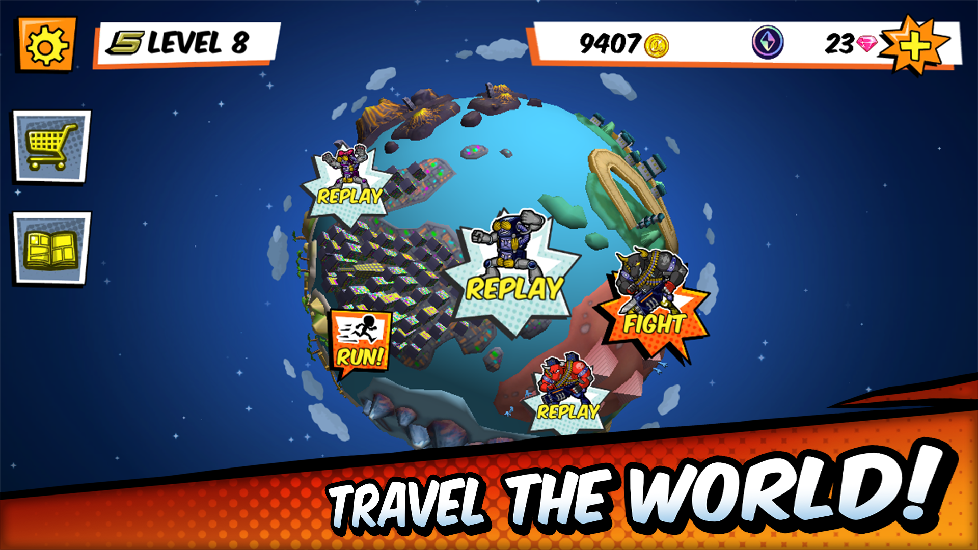 Run Run Super 5 Game Screenshot