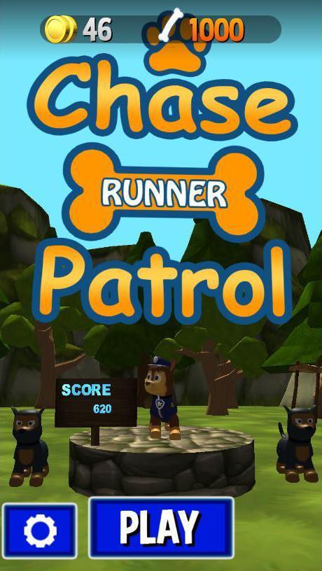 Chase Runner Patrol 게임 스크린 샷