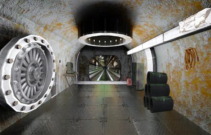Can You Escape The Tunnel Game Screenshot