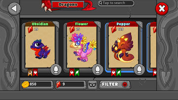 Cuplikan Layar Game DragonVale: Hatch Dragon Eggs