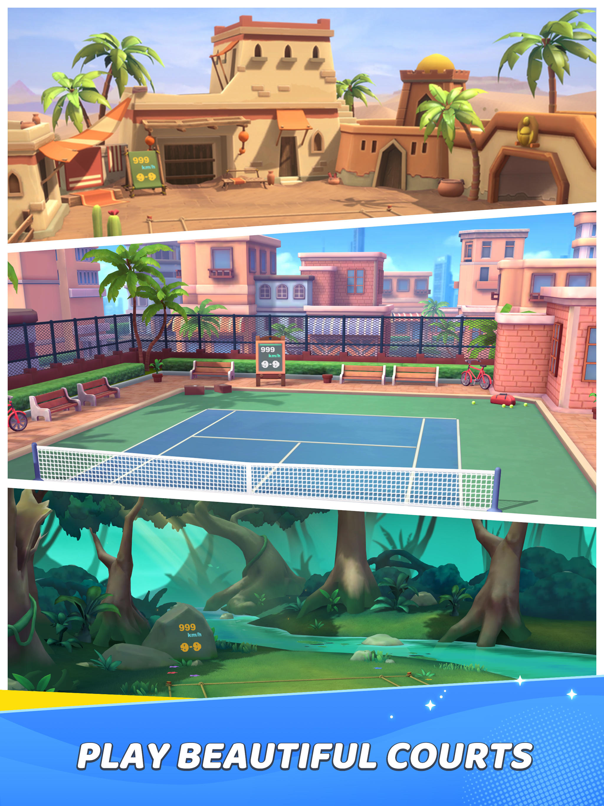 Extreme Tennis™ Game Screenshot
