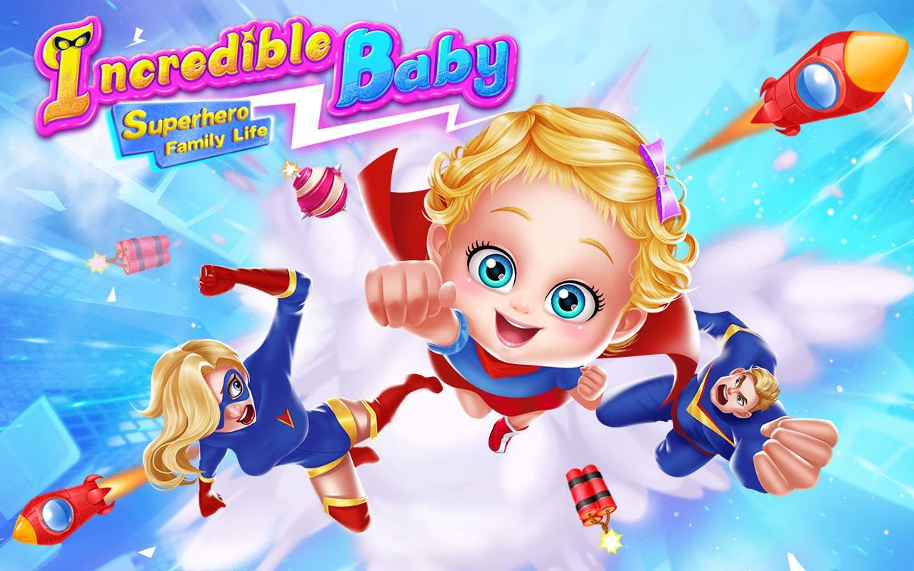 Incredible Baby - Superhero Family Life Game Screenshot