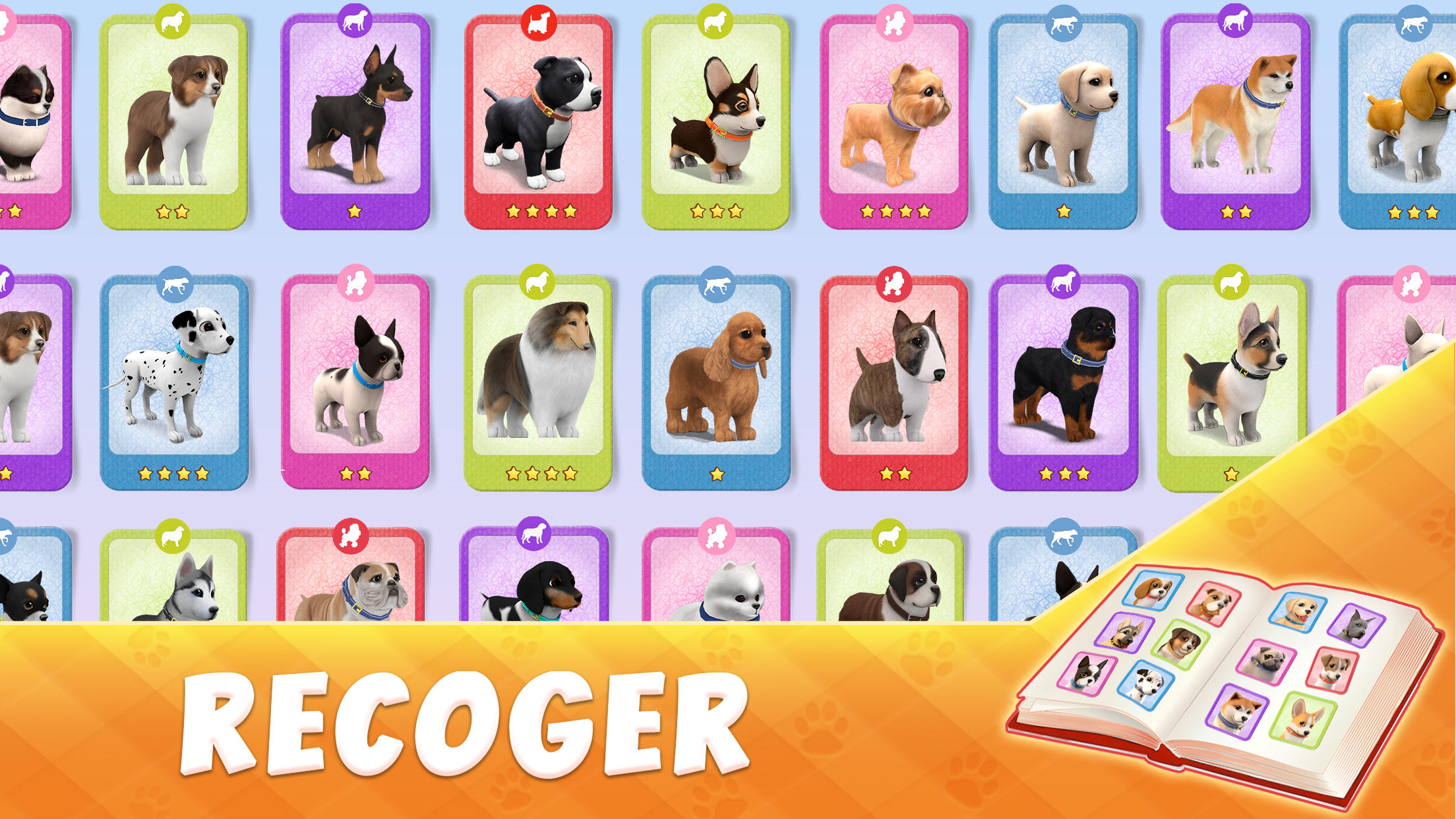 Captura de Pantalla del Juego Dog Town: Juegos de perros