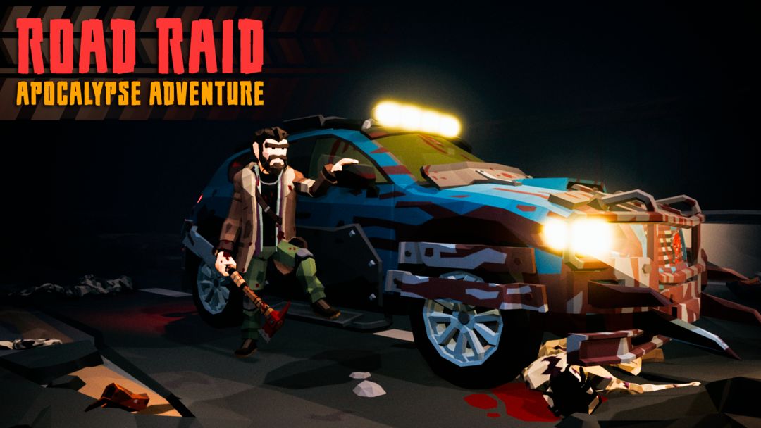 Road Raid: การผจญภัยซอมบี้เอาชีวิตรอด ภาพหน้าจอเกม