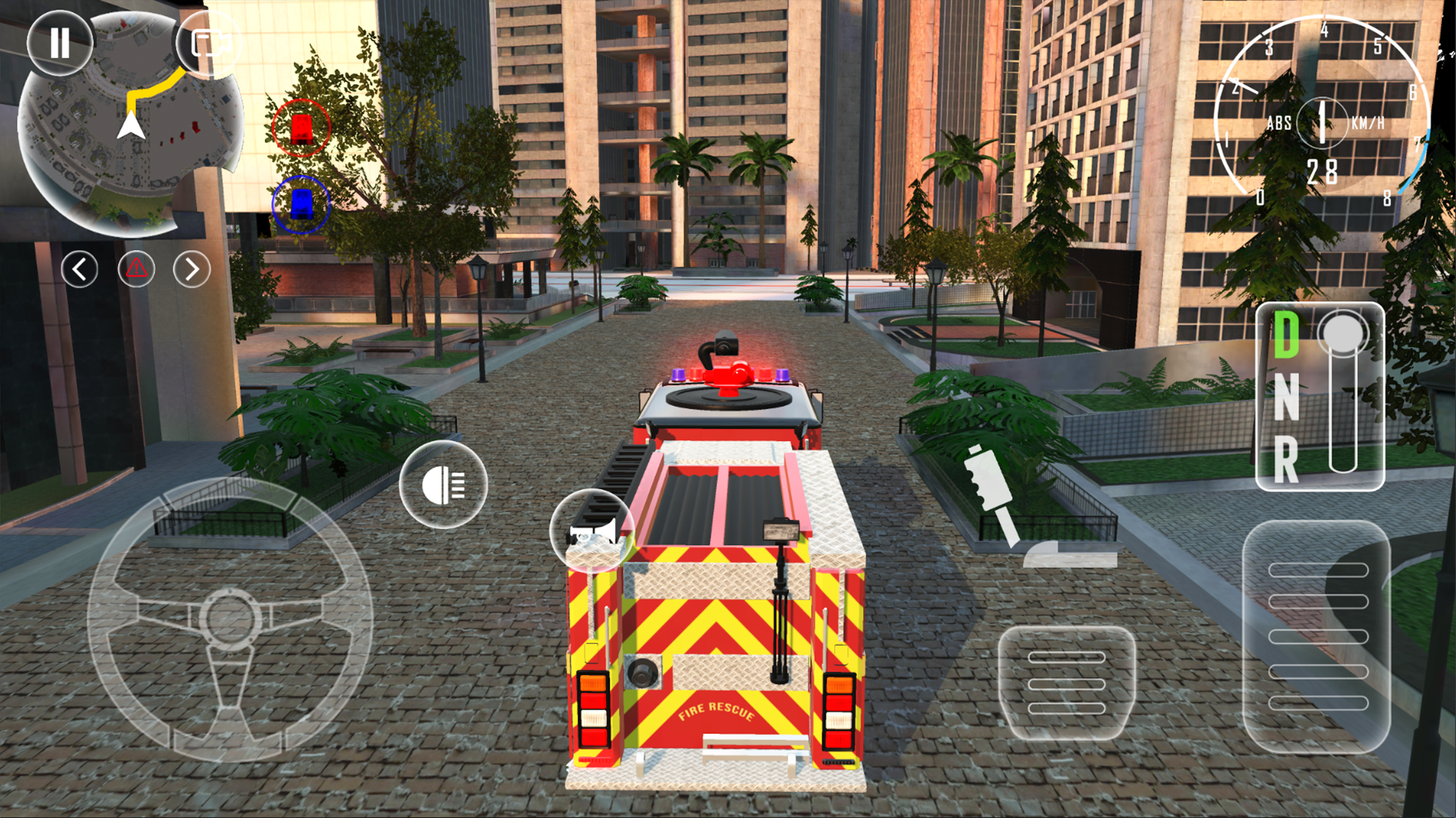 Fire Truck Simulator 2023 Game Screenshot