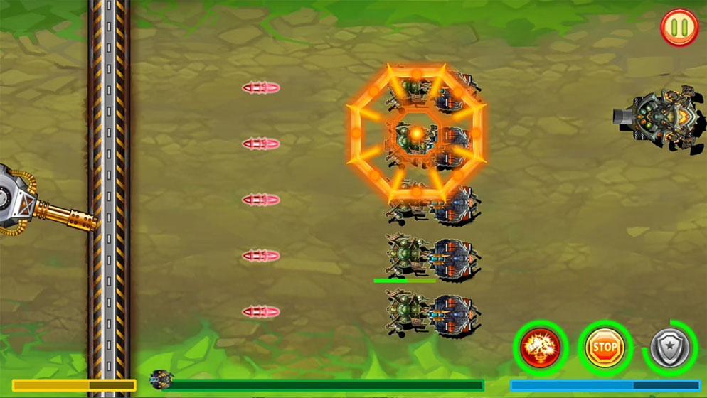 Cuplikan Layar Game Tank Trouble Defense