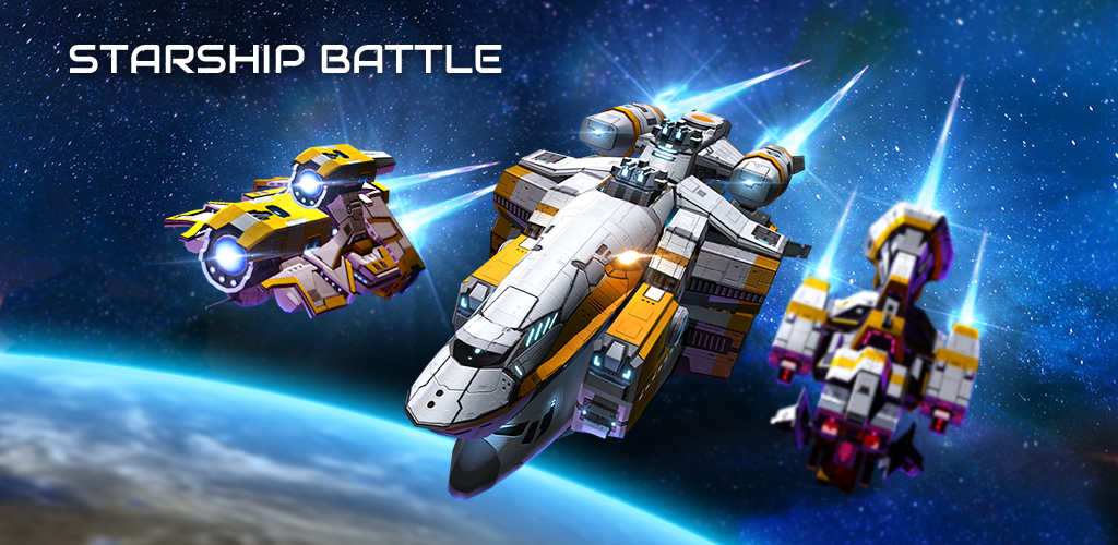 Banner of Starship battle 