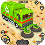City Trash Truck Driving Game