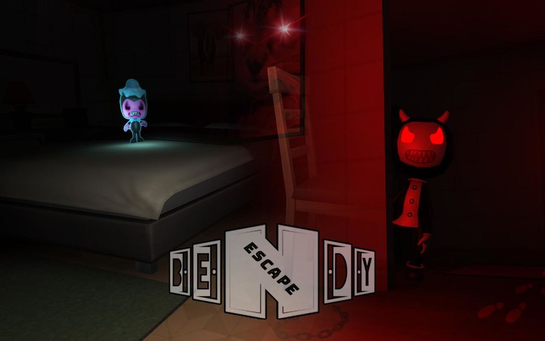 Escape Bendy A Nightmare Adventure ภาพหน้าจอเกม
