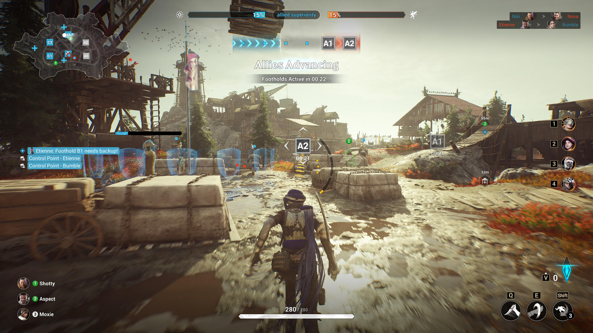 Screenshot of Warhaven