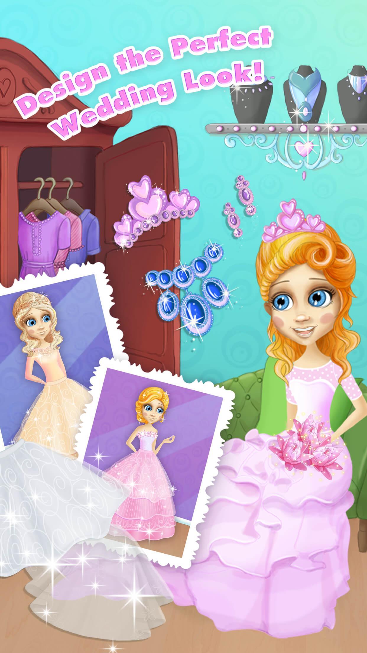 Princess Amy Wedding Salon 2 Game Screenshot