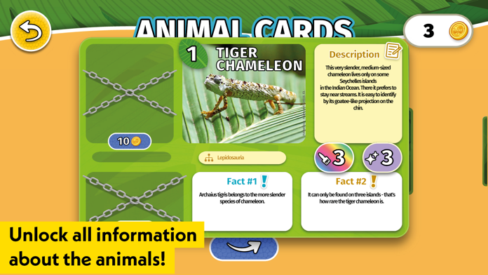 Captura de Tela do Jogo PLANET WOW Wildlife Adventure