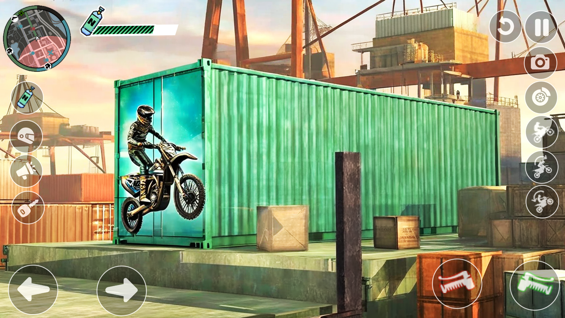Dirt Bike Moto Stunt Game 2025 Game Screenshot