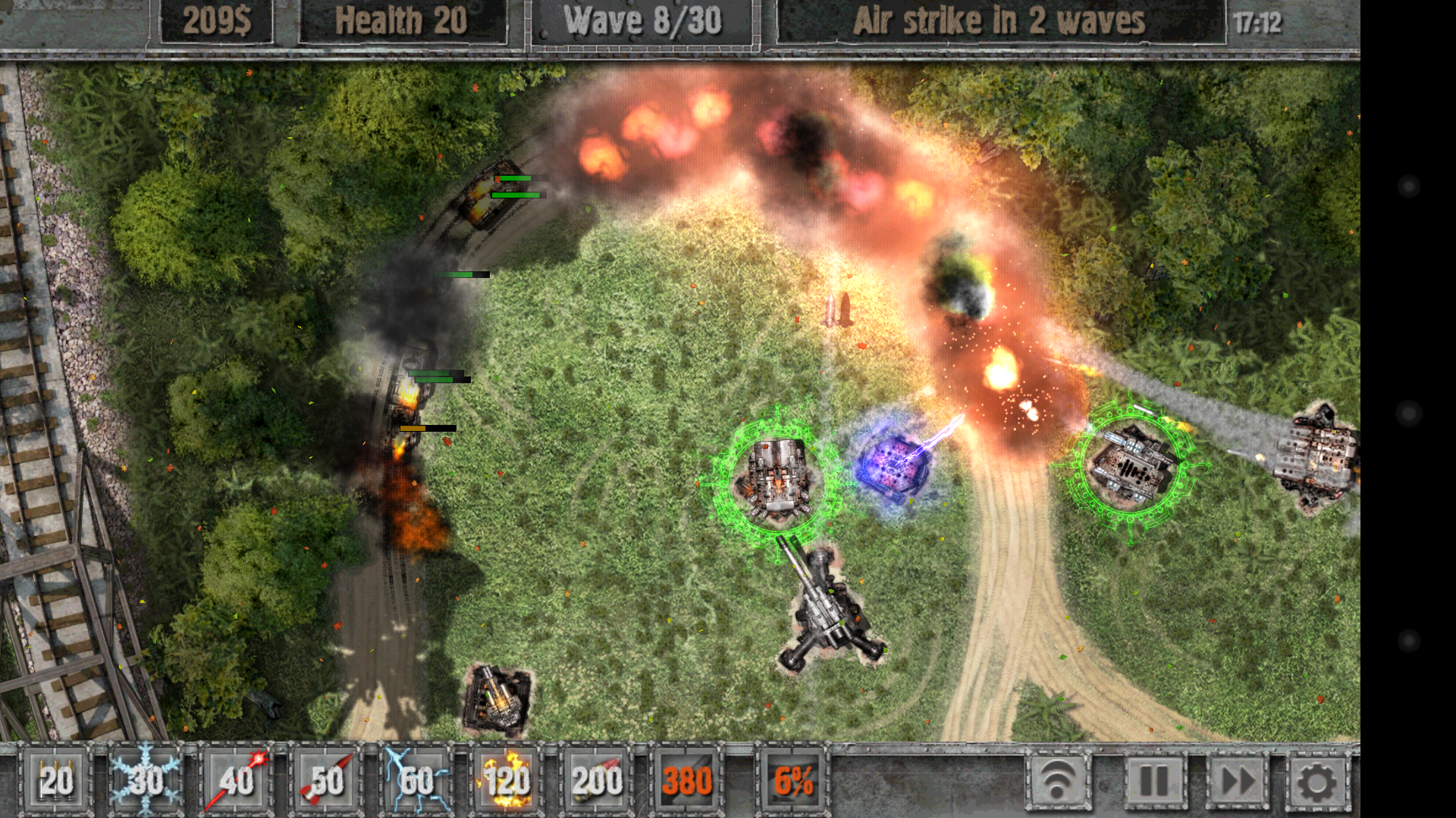 Defense Zone 2 HD Game Screenshot
