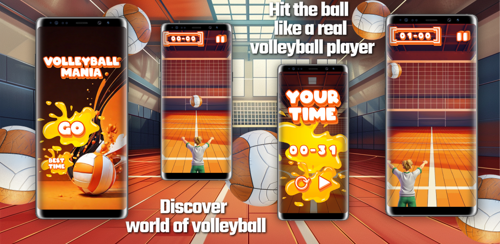 Banner of Volleyball Mania: Arcade 