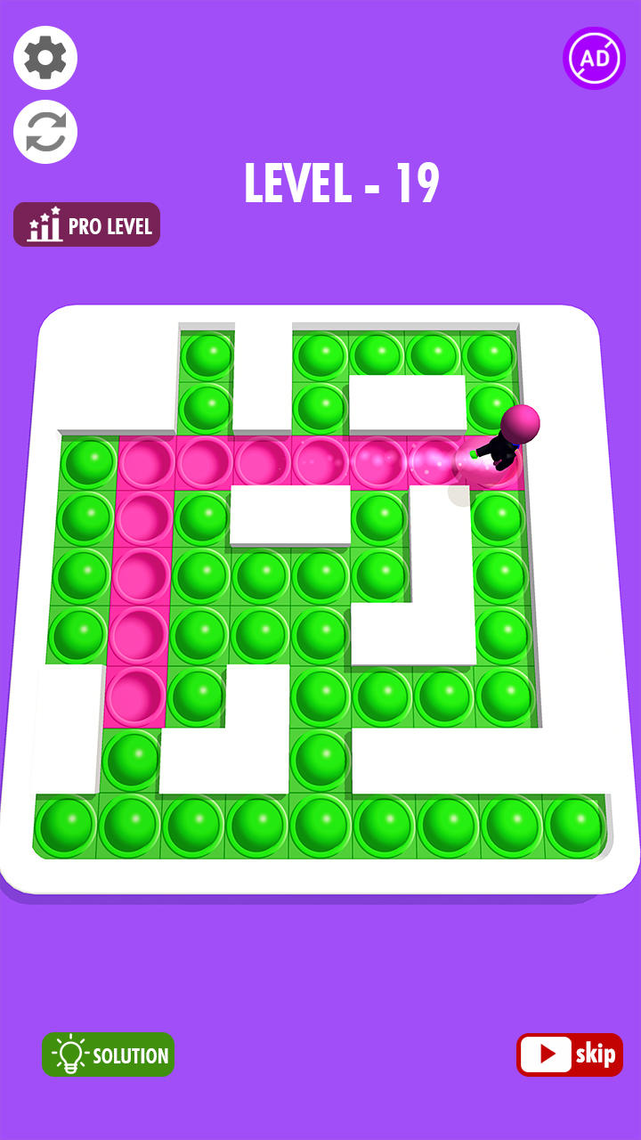 Pop it : Anti Stress Game Game Screenshot