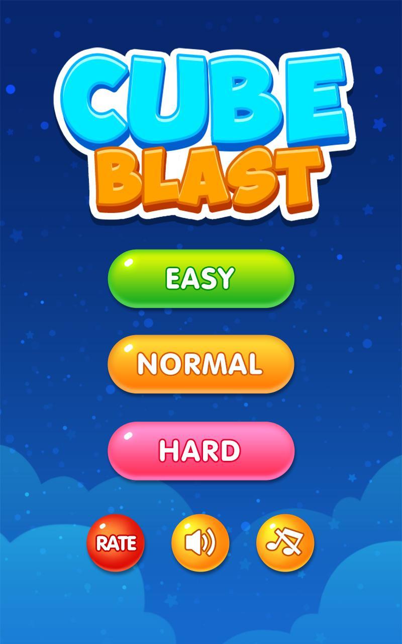 Cube Blast Game Screenshot