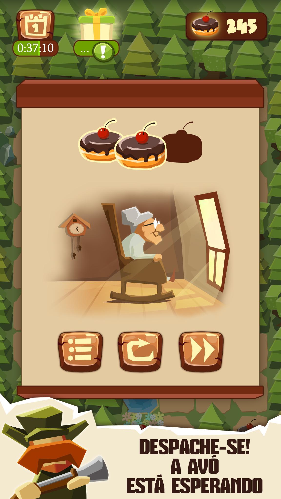 Captura de Tela do Jogo Bring me Cakes - Jogo Fábula