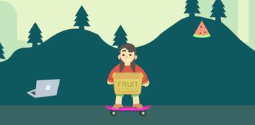 Fruit Catcher Game Screenshot