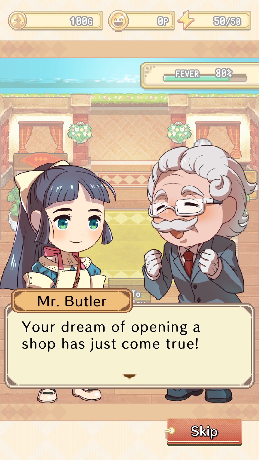 Kingdom's Item Shop: Idle Game Game Screenshot