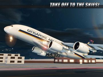 City Airplane Flight Tourist Transport Simulator Game Screenshot