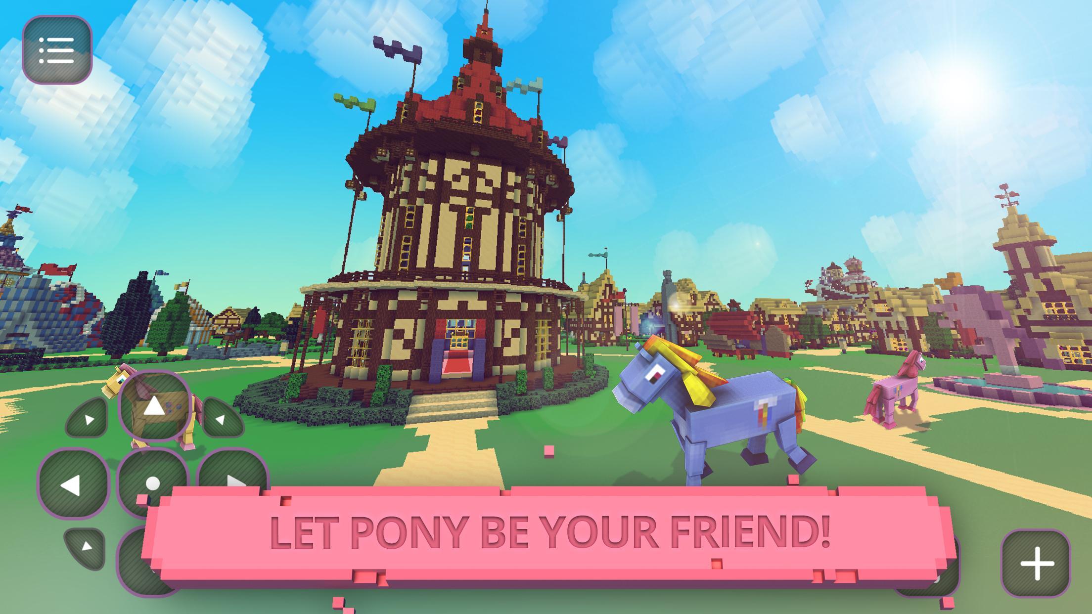 Screenshot 1 of Pony Girls Craft: Eksplorasi 1.32