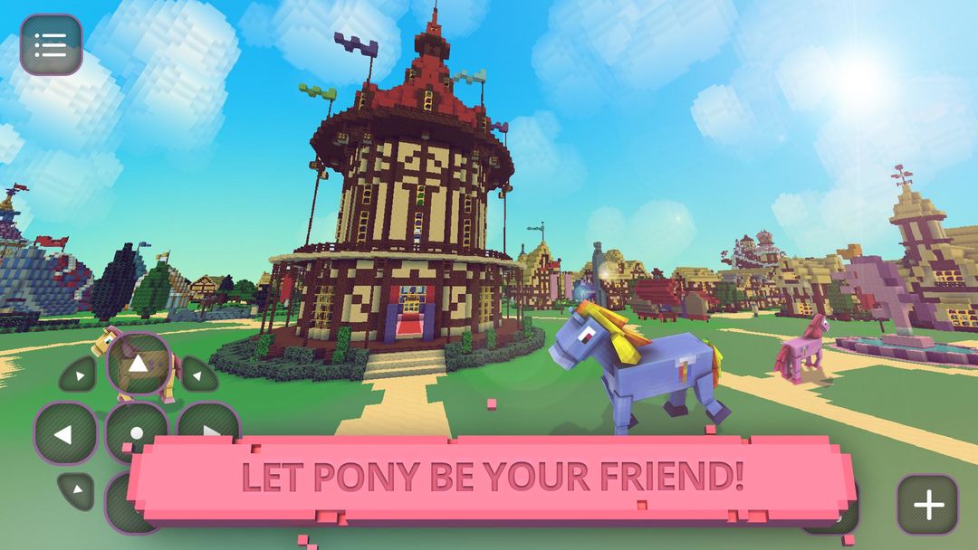 Screenshot of Pony Girls Craft: Exploration