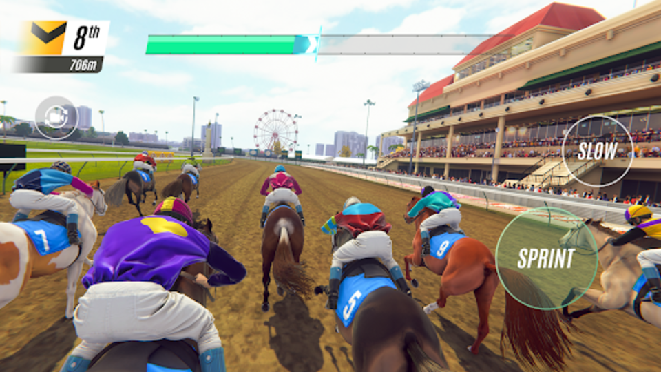 Cuplikan Layar Game Horse Racing