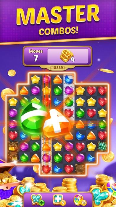 Genies & Gems: Puzzle & Quests Game Screenshot
