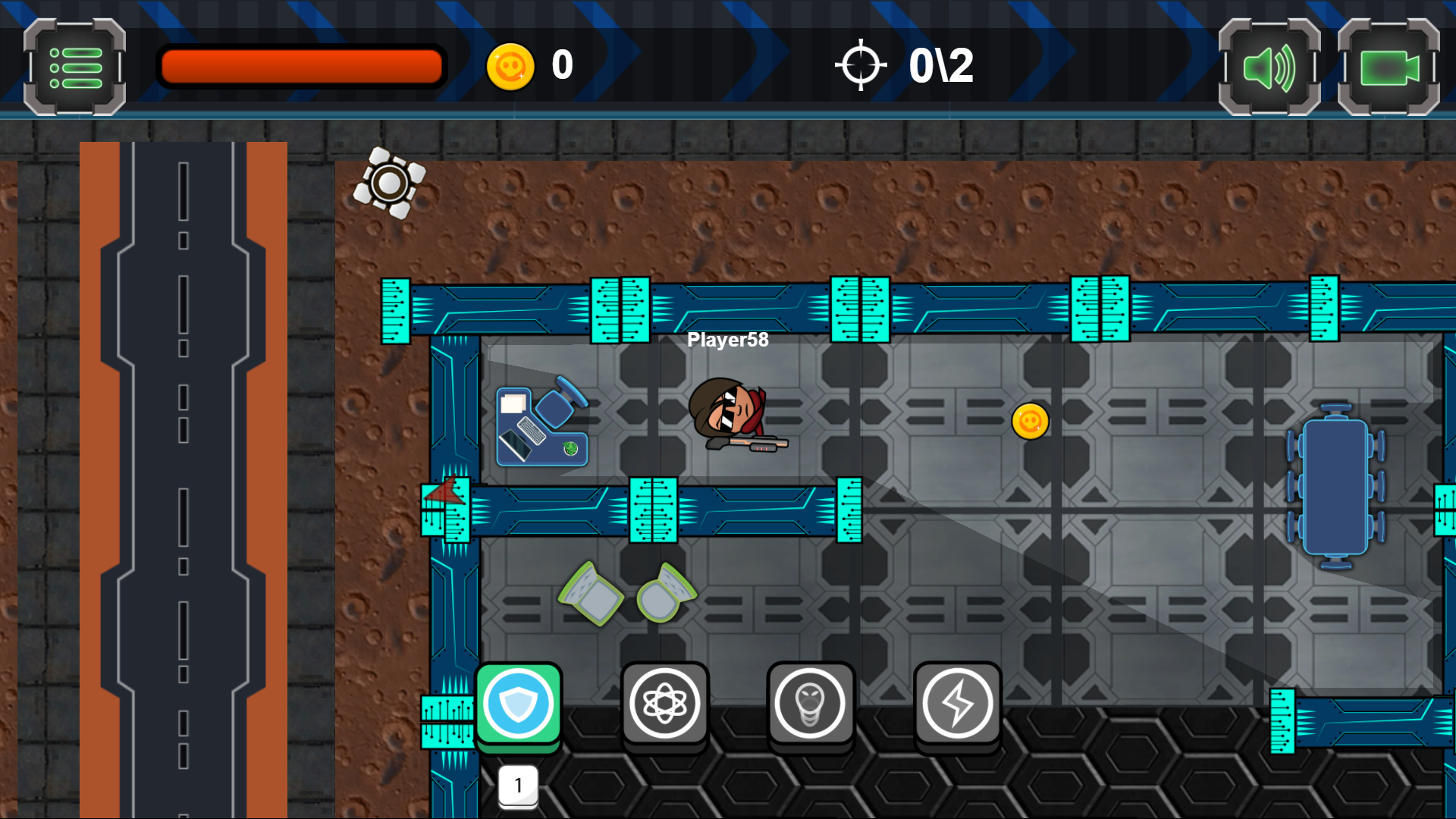 Screenshot of Mini Nova Shooters
