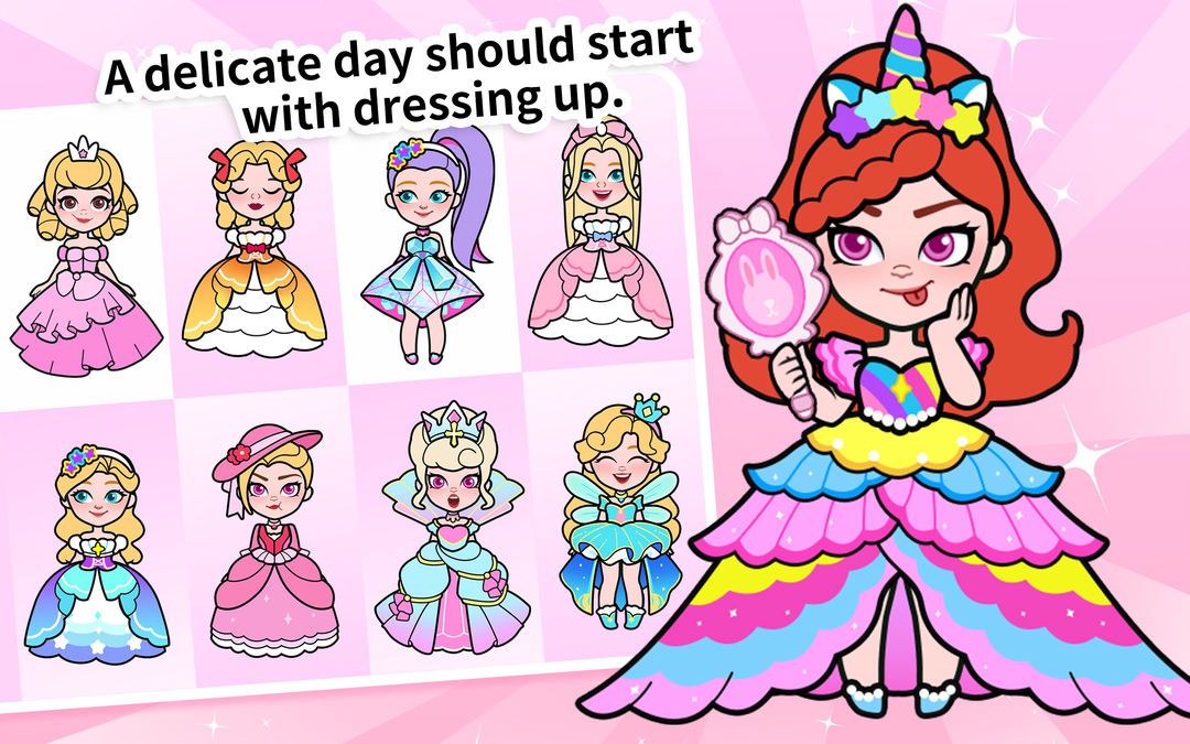 Paper Princess's Dream Castle ภาพหน้าจอเกม