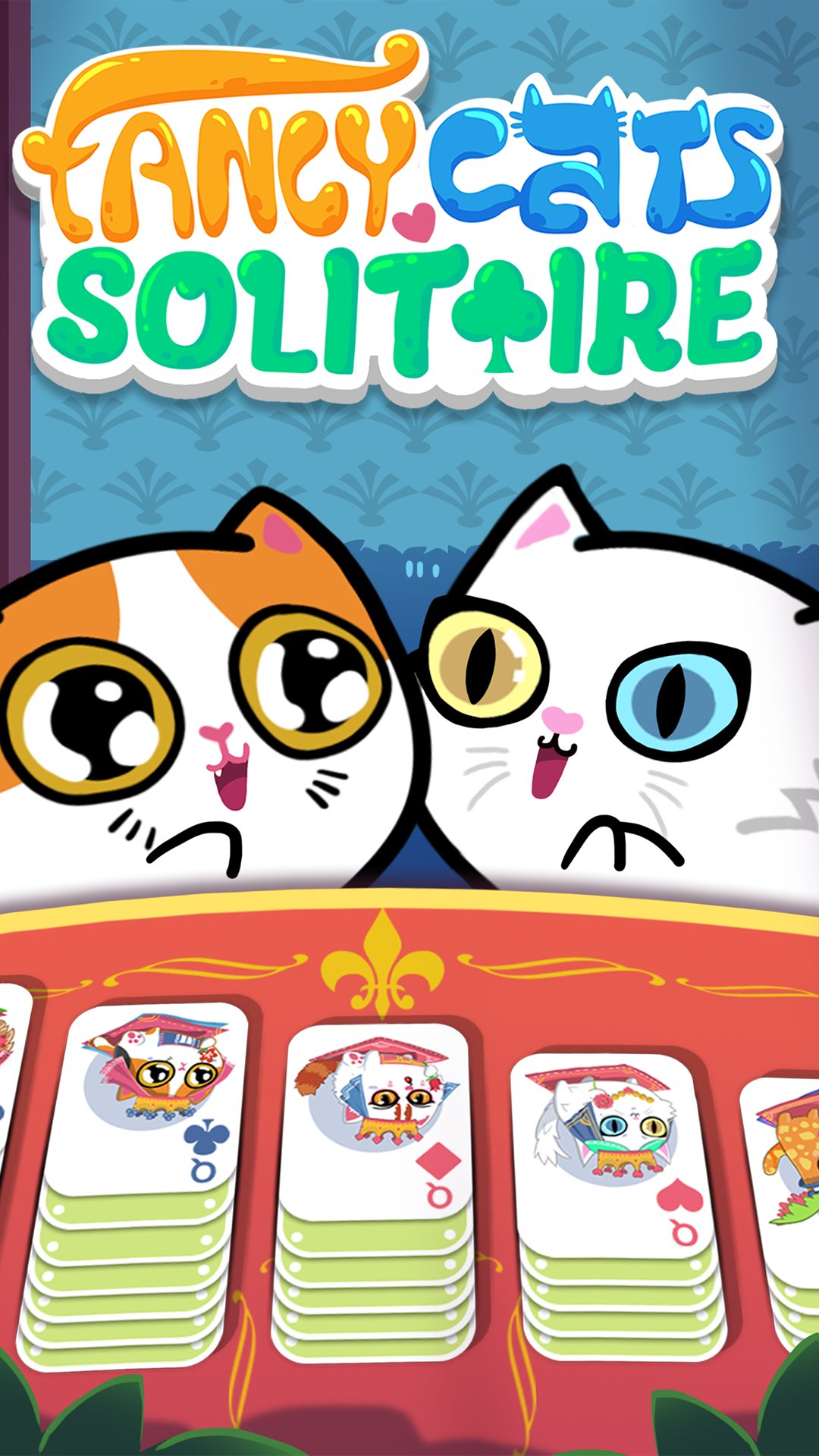 Screenshot of Fancy Cats Solitaire