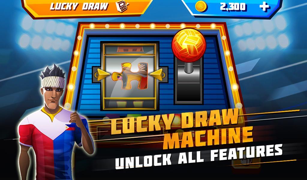 Roll Spike Sepak Takraw ภาพหน้าจอเกม