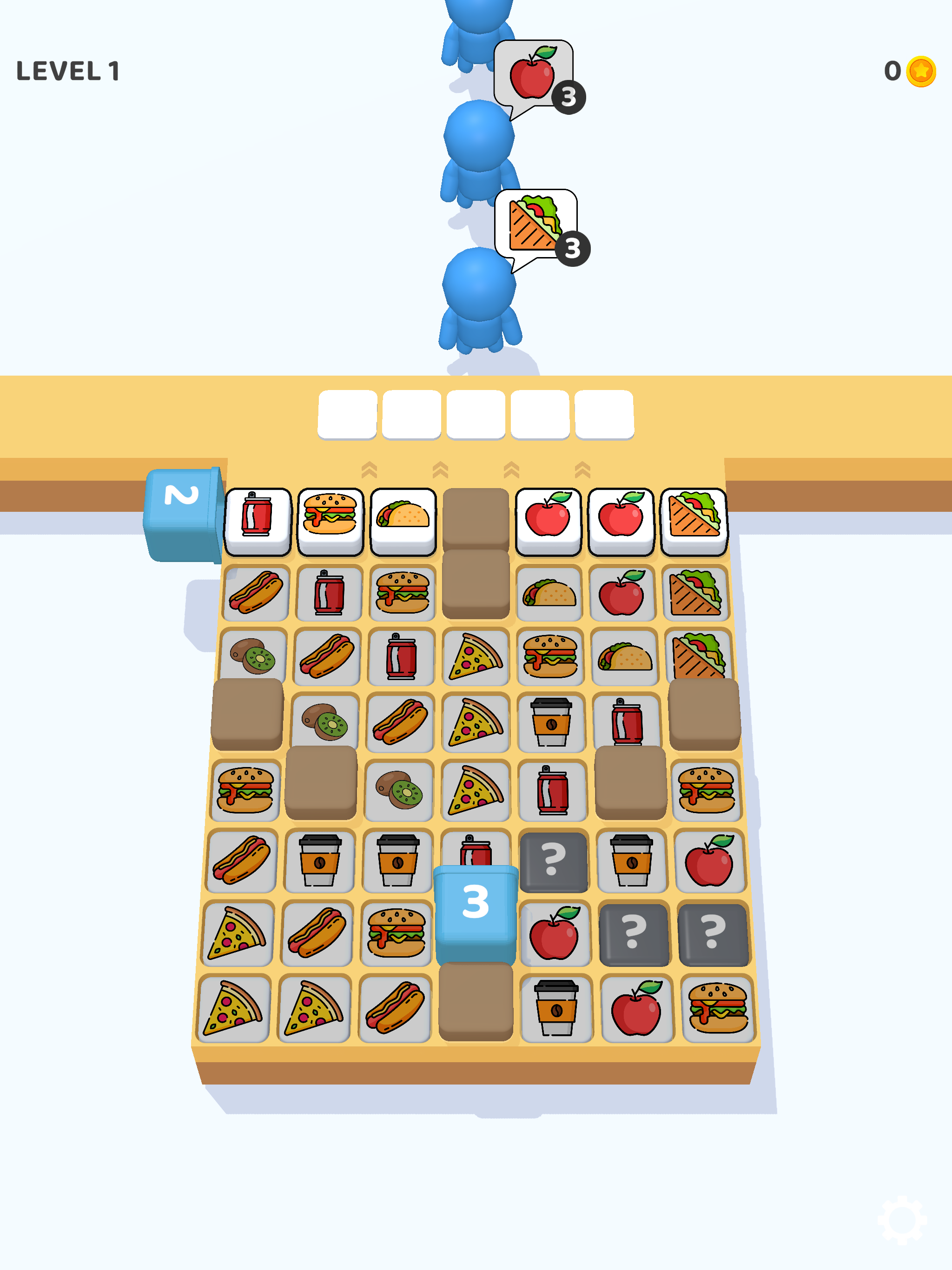 Food Jam 3D Game Screenshot