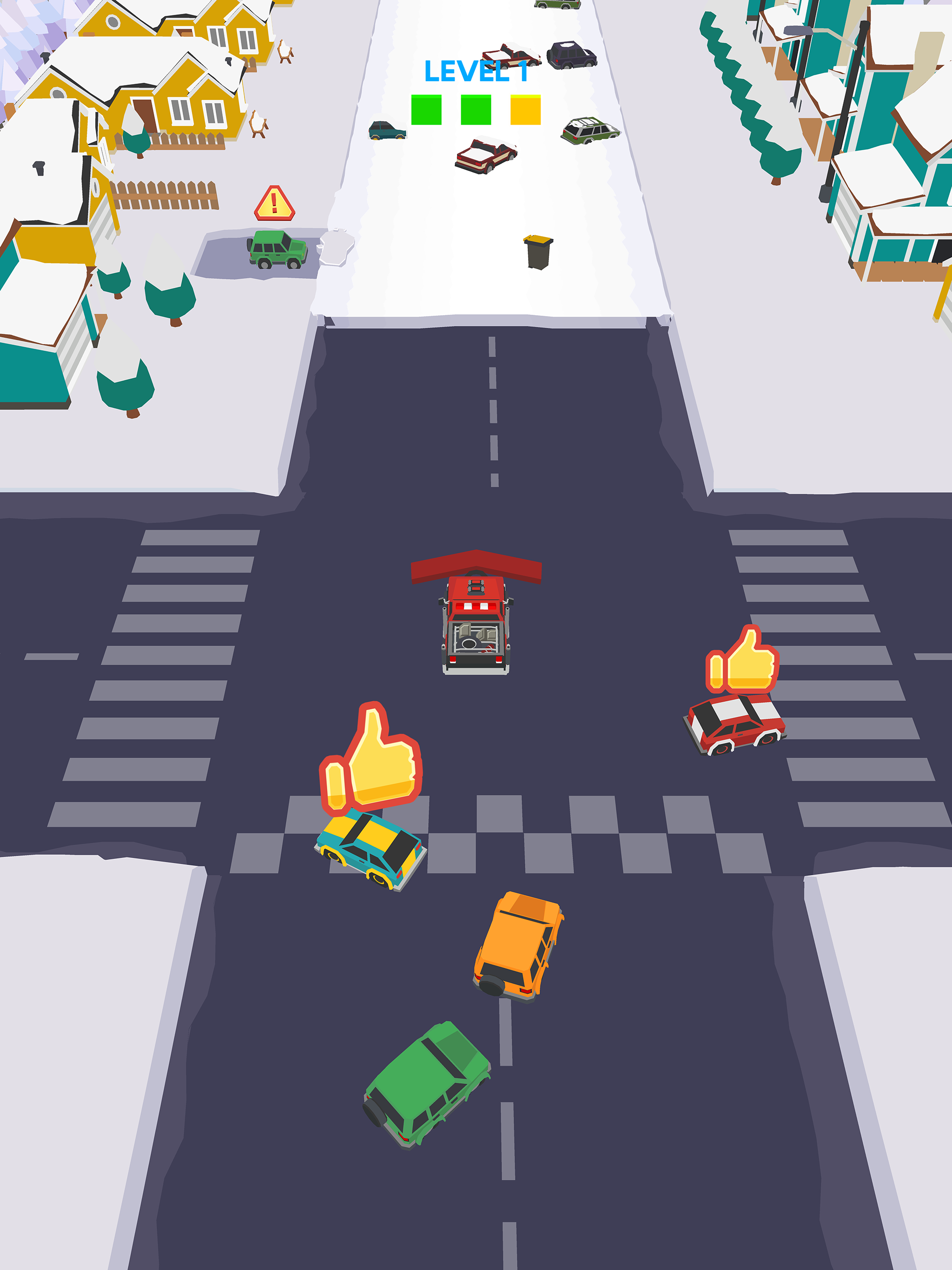 Clean Road Game Screenshot