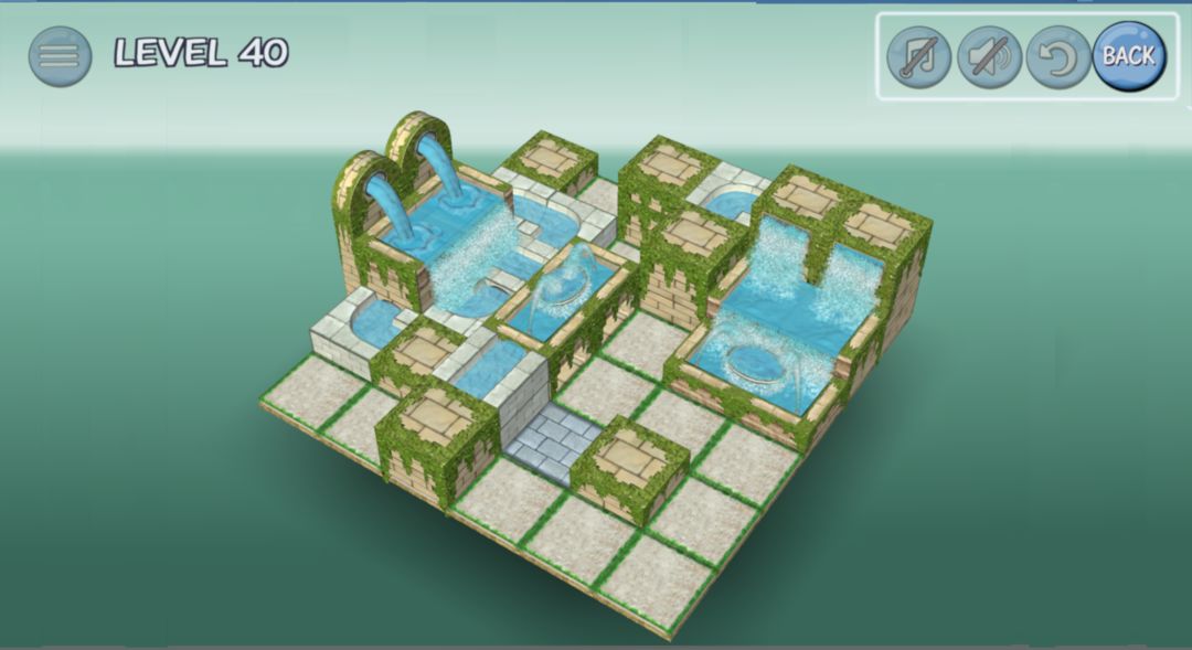 Flow Water Fountain 3D Puzzle遊戲截圖