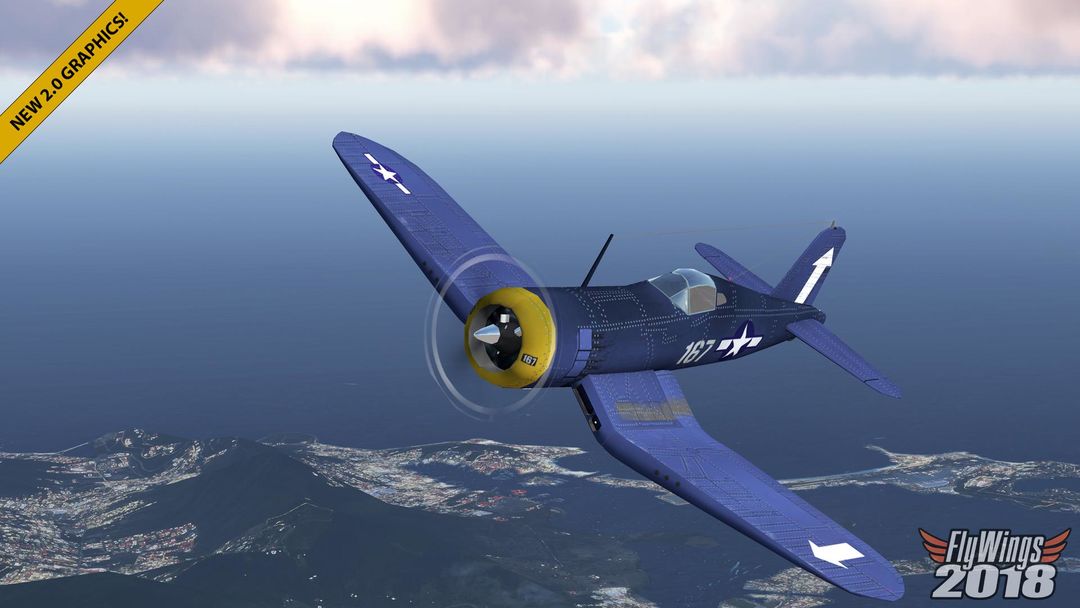 Flight Simulator 2018 FlyWings Free 게임 스크린 샷