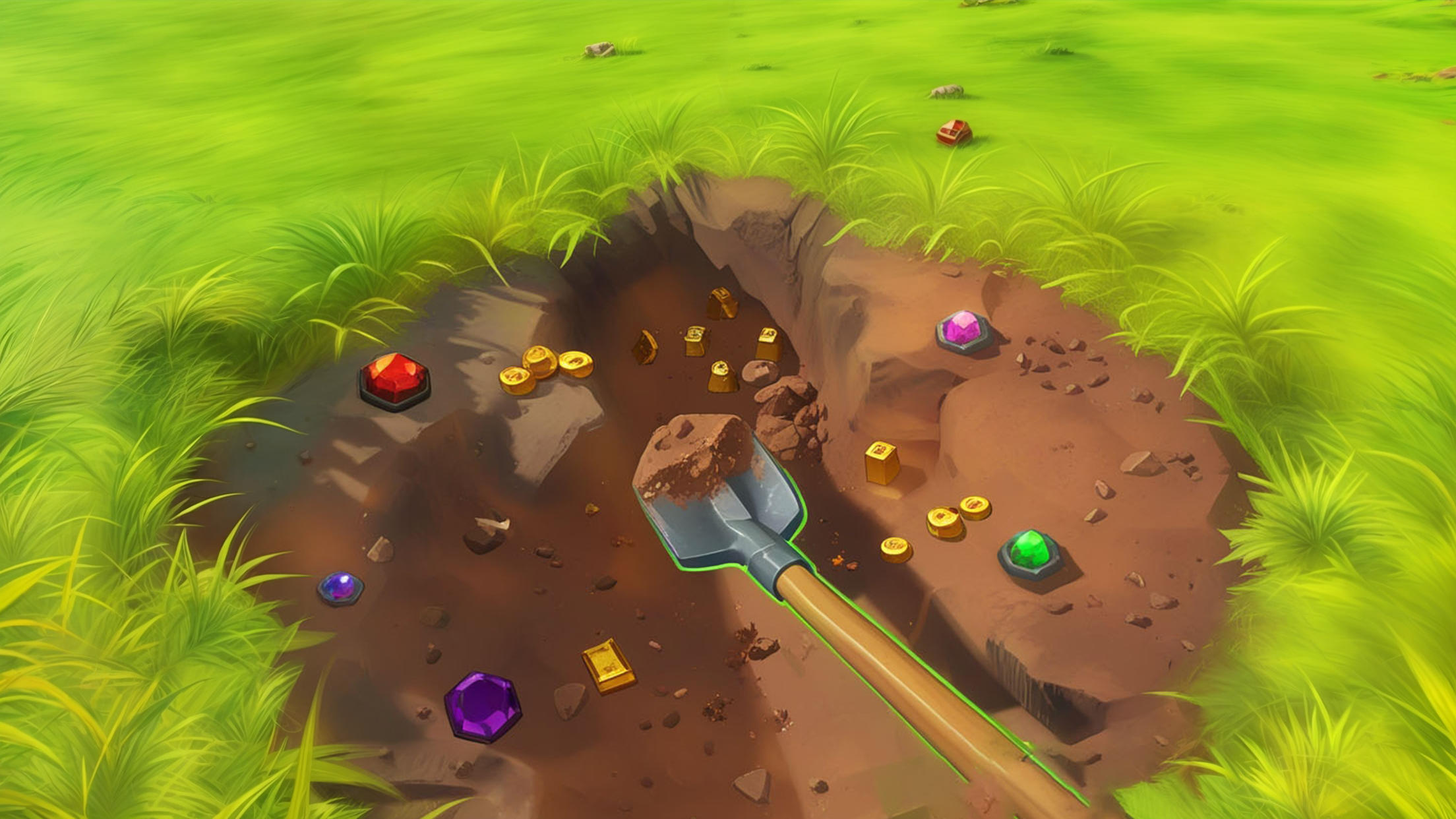 Deep digging a hole sim game for Android/iOS - TapTap